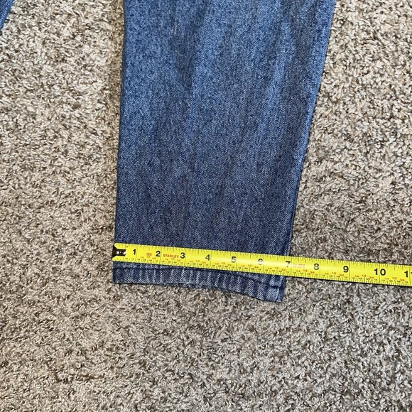 L.L Bean Jean Womens Sz 14 VTG Original RelaxedFit StretchWaist Sides 100%Cotton - Picture 6 of 6